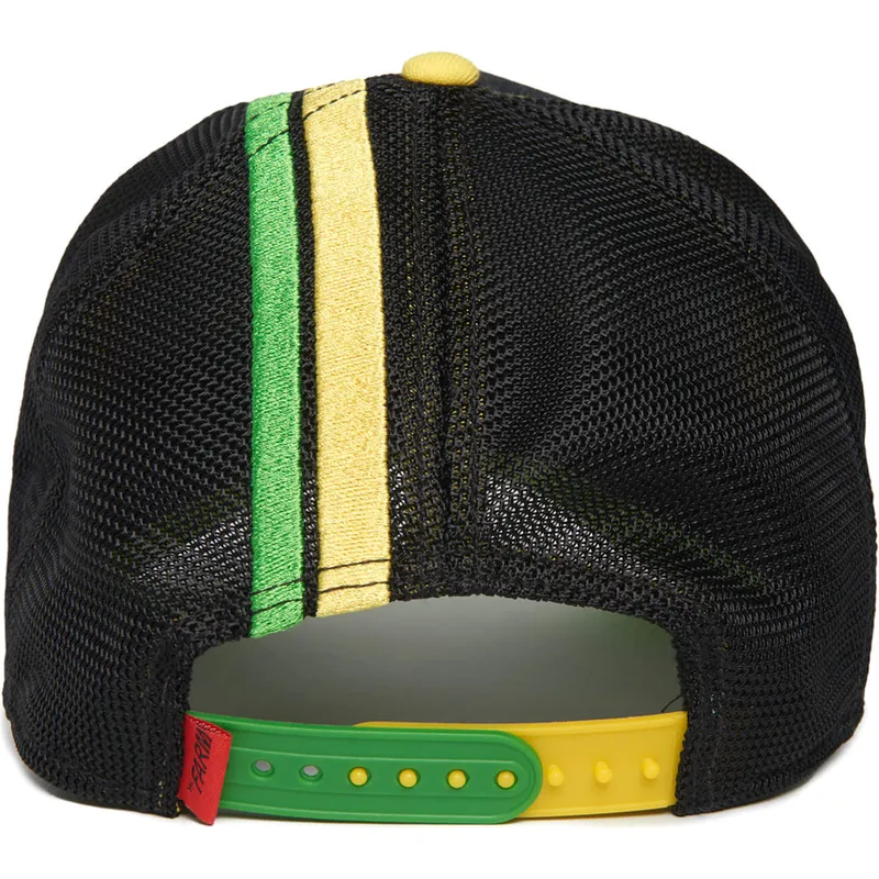 czapka-trucker-czarna-gepard-cheesy-dangerously-supercharged-the-farm-goorin-bros