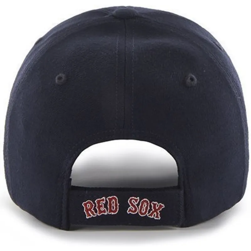 czapki-curva-granatowy-tasma-regulowana-boston-red-sox-mlb-47-brand