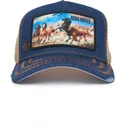 czapka-trucker-niebiesko-bezowa-kon-ride-or-die-model-no-21d302d13-rodeo-the-farm-od-goorin-bros
