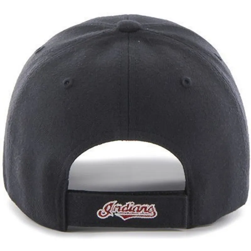 czapki-curva-granatowy-tasma-regulowana-cleveland-indians-mlb-47-brand