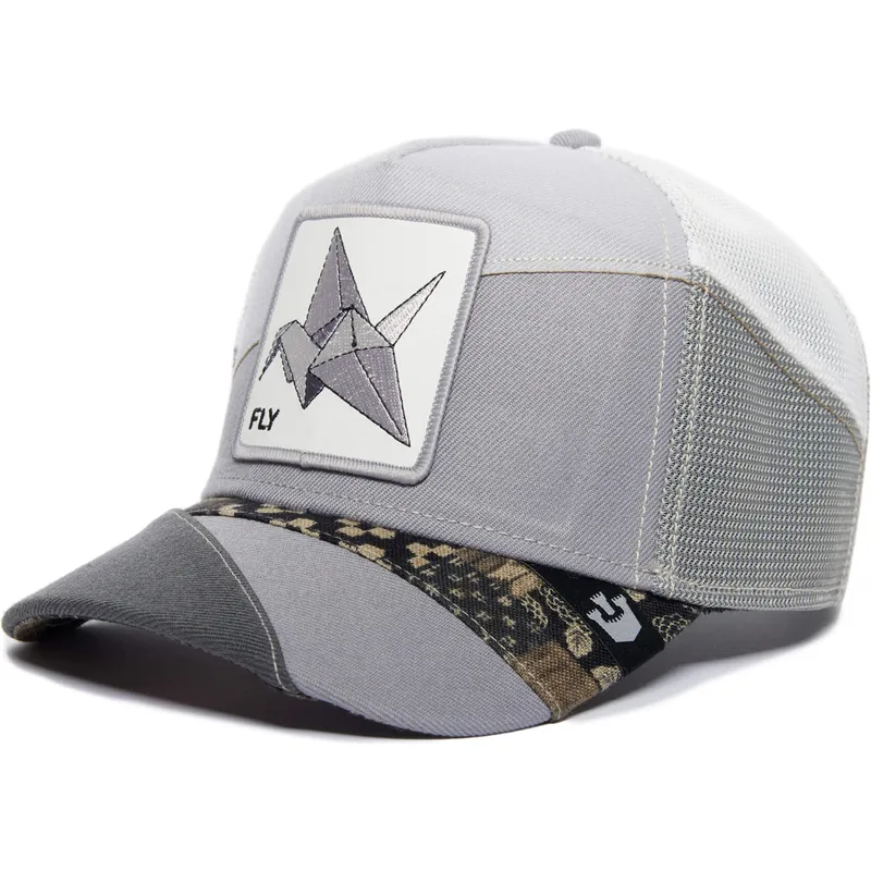czapki-curva-szary-snapback-the-farm-de-goorin-bros