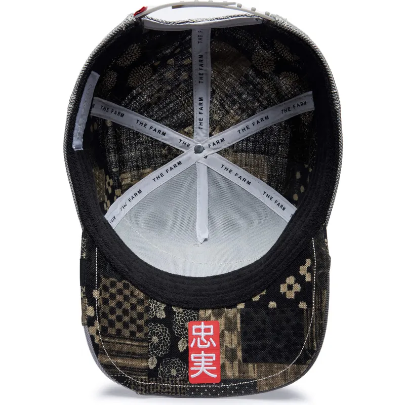 czapki-curva-szary-snapback-the-farm-de-goorin-bros