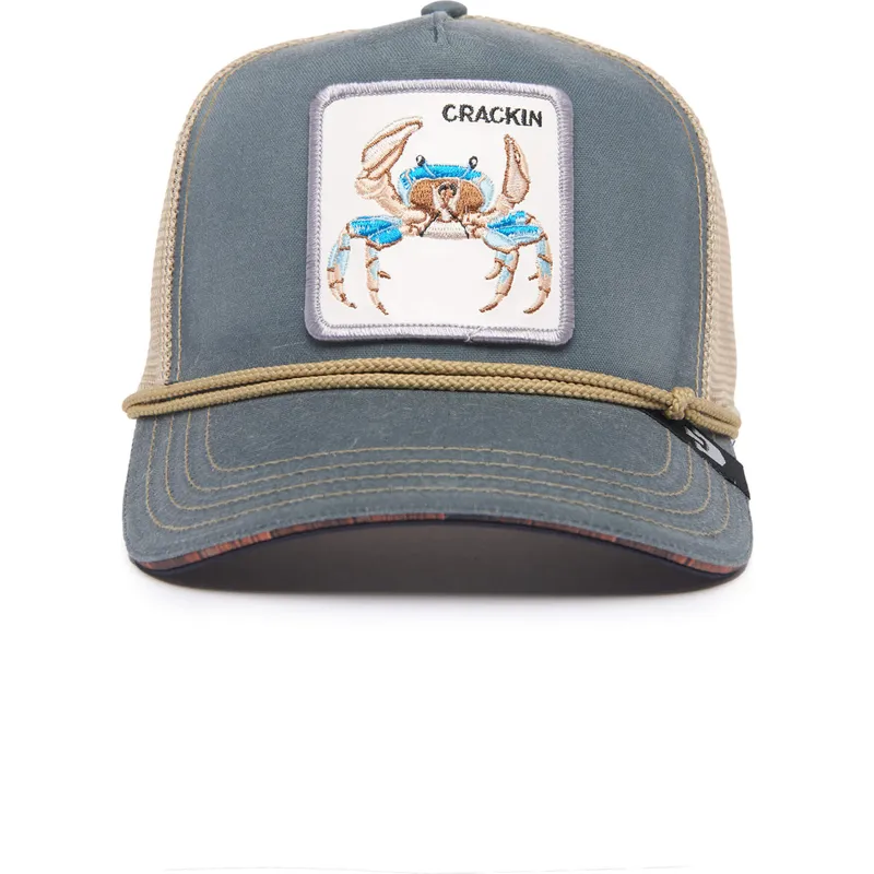 czapki-curva-szary-snapback-the-farm-de-goorin-bros