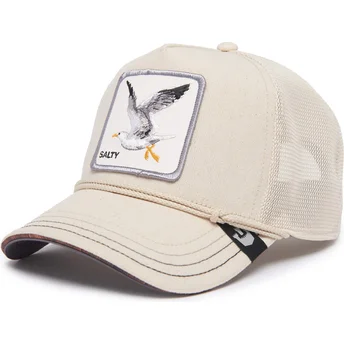 bezowa-czapka-trucker-z-mewa-salty-meal-ticket-nautical-nonsense-the-farm-od-goorin-bros