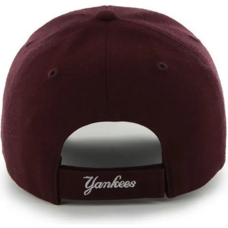 czapki-curva-czerwony-tasma-regulowana-granate-new-york-yankees-mlb-47-brand