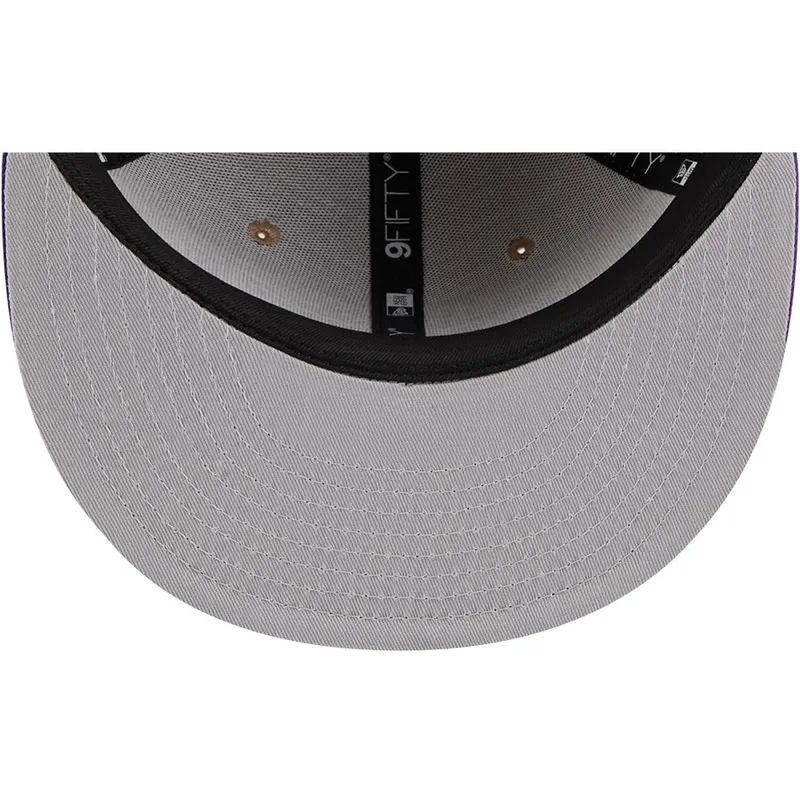 brazowo-fioletowa-czapka-z-daszkiem-snapback-9fifty-draft-2024-los-angeles-lakers-nba-new-era