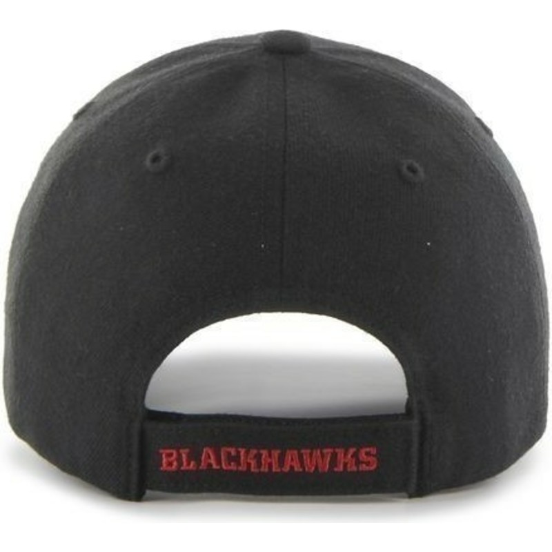 wyginieta-czapka-czarna-chicago-blackhawks-nhl-47-brand