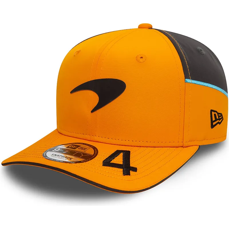 czapki-curva-pomaranczowy-snapback-lando-norris-9fifty-original-fit-mclaren-racing-formula-1-new-era