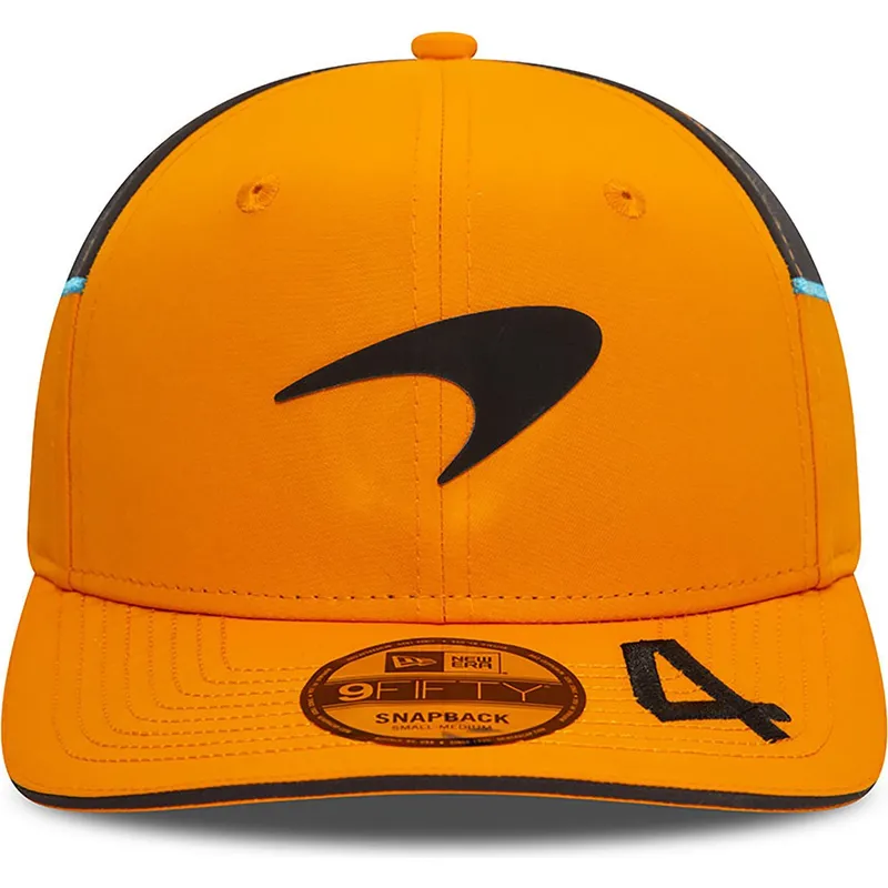 czapki-curva-pomaranczowy-snapback-lando-norris-9fifty-original-fit-mclaren-racing-formula-1-new-era