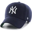 czapki-curva-granatowy-tasma-regulowana-cinta-de-piel-new-york-yankees-mlb-47-brand