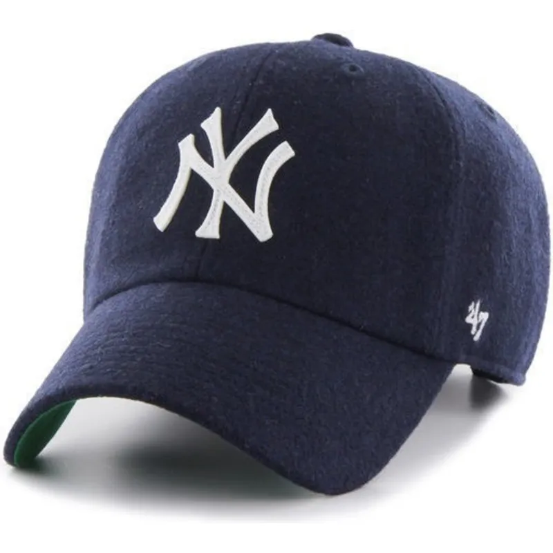 czapki-curva-granatowy-tasma-regulowana-cinta-de-piel-new-york-yankees-mlb-47-brand czapki-curva-granatowy-tasma-regulowana-cinta-de-piel-new-york-yankees-mlb-47-brand