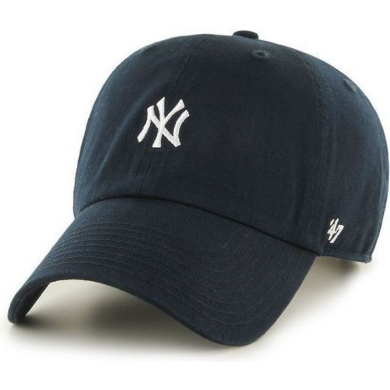 wyginieta-czapka-ciemnoniebieska-z-malym-logo-new-york-yankees-mlb-clean-up-47-brand