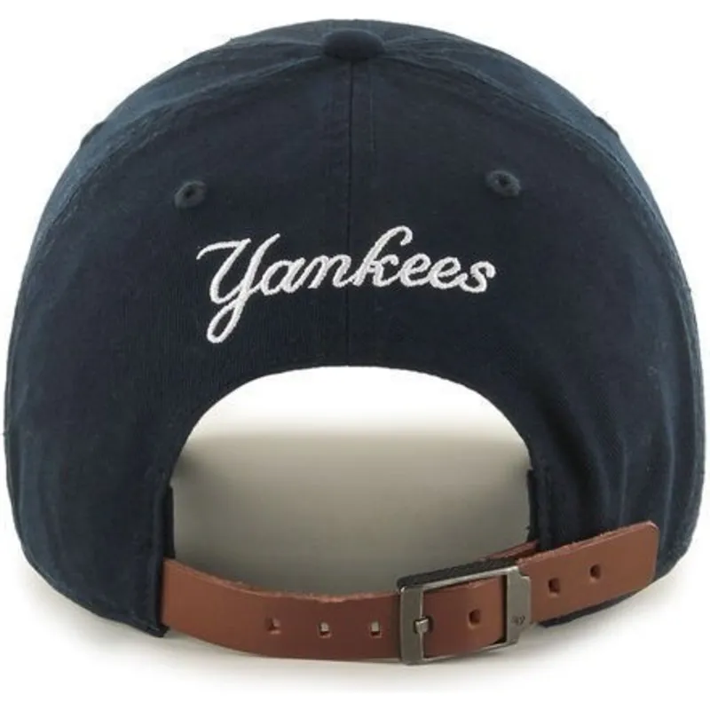 czapki-curva-granatowy-tasma-regulowana-pequeno-new-york-yankees-mlb-47-brand czapki-curva-granatowy-tasma-regulowana-pequeno-new-york-yankees-mlb-47-brand