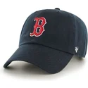 czapka-z-zakrzywionym-daszkiem-w-kolorze-granatowym-boston-red-sox-mlb-clean-up-marki-47-brand