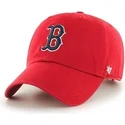 czapki-curva-czerwony-tasma-regulowana-boston-red-sox-mlb-47-brand