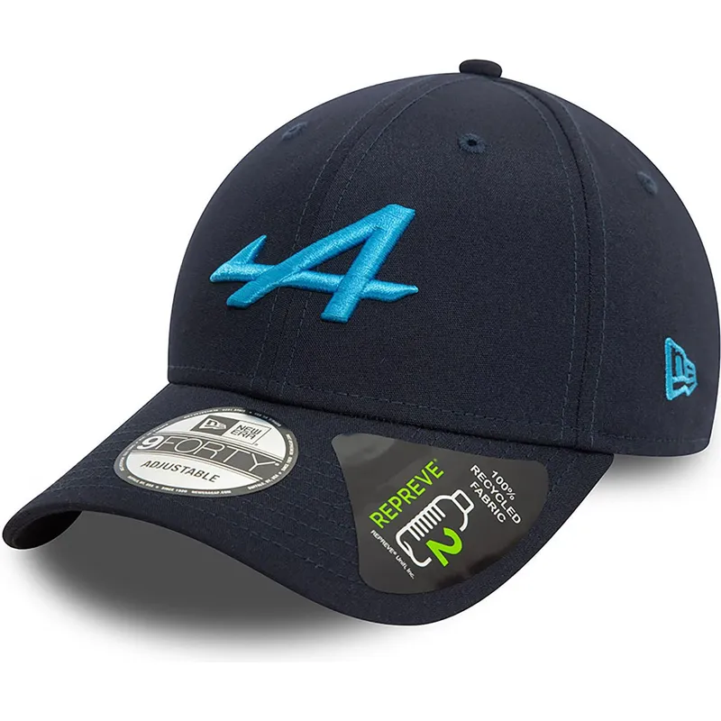 czapki-curva-granatowy-snapback-9forty-essential-repreve-alpine-f1-team-formula-1-new-era czapki-curva-granatowy-snapback-9forty-essential-repreve-alpine-f1-team-formula-1-new-era