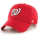 czapki-curva-czerwony-tasma-regulowana-washington-nationals-mlb-47-brand