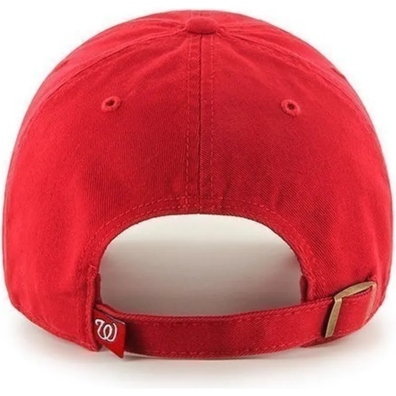 czapki-curva-czerwony-tasma-regulowana-washington-nationals-mlb-47-brand