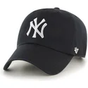 czarna-czapka-z-daszkiem-new-york-yankees-mlb-clean-up-od-47-brand