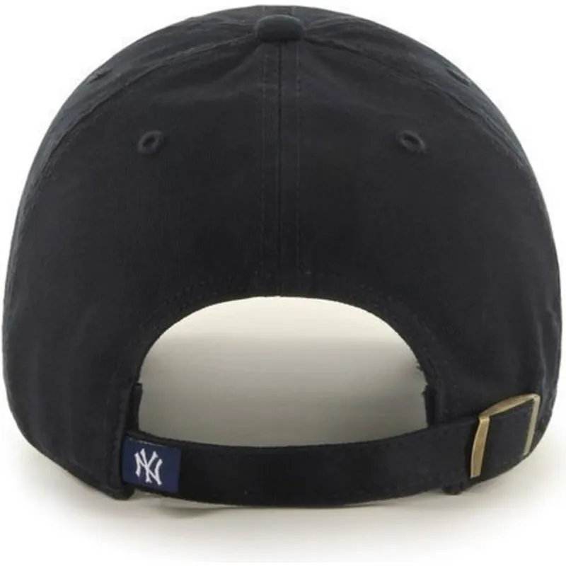 czarna-czapka-z-daszkiem-new-york-yankees-mlb-clean-up-od-47-brand