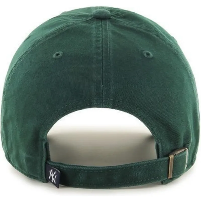 czapki-curva-zielony-tasma-regulowana-new-york-yankees-mlb-47-brand