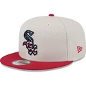 czapka-z-daszkiem-bezowo-czerwona-snapback-9fifty-4th-of-july-chicago-white-sox-mlb-marki-new-era