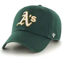 czapki-curva-zielony-tasma-regulowana-oakland-athletics-mlb-47-brand
