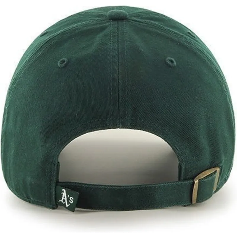 czapki-curva-zielony-tasma-regulowana-oakland-athletics-mlb-47-brand