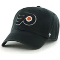 czapki-curva-czarny-tasma-regulowana-philadelphia-flyers-nhl-47-brand