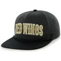 czapki-plana-czarny-snapback-detroit-red-wings-nhl-47-brand