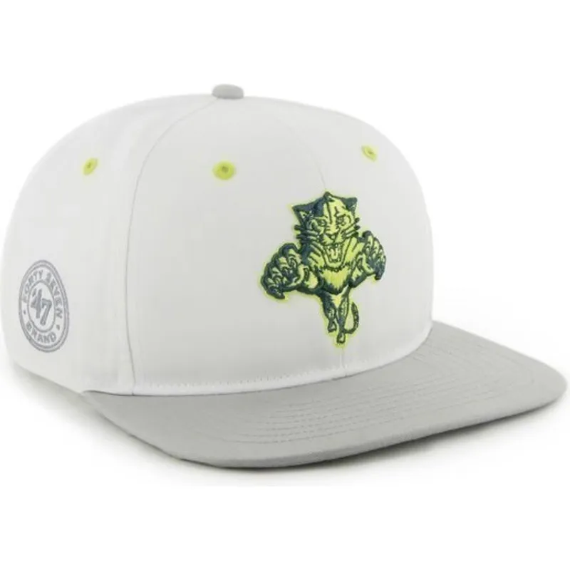 czapki-plana-bialy-snapback-florida-panthers-nhl-47-brand