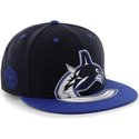 plaska-czapka-czarna-i-niebieska-snapback-vancouver-canucks-nhl-47-brand