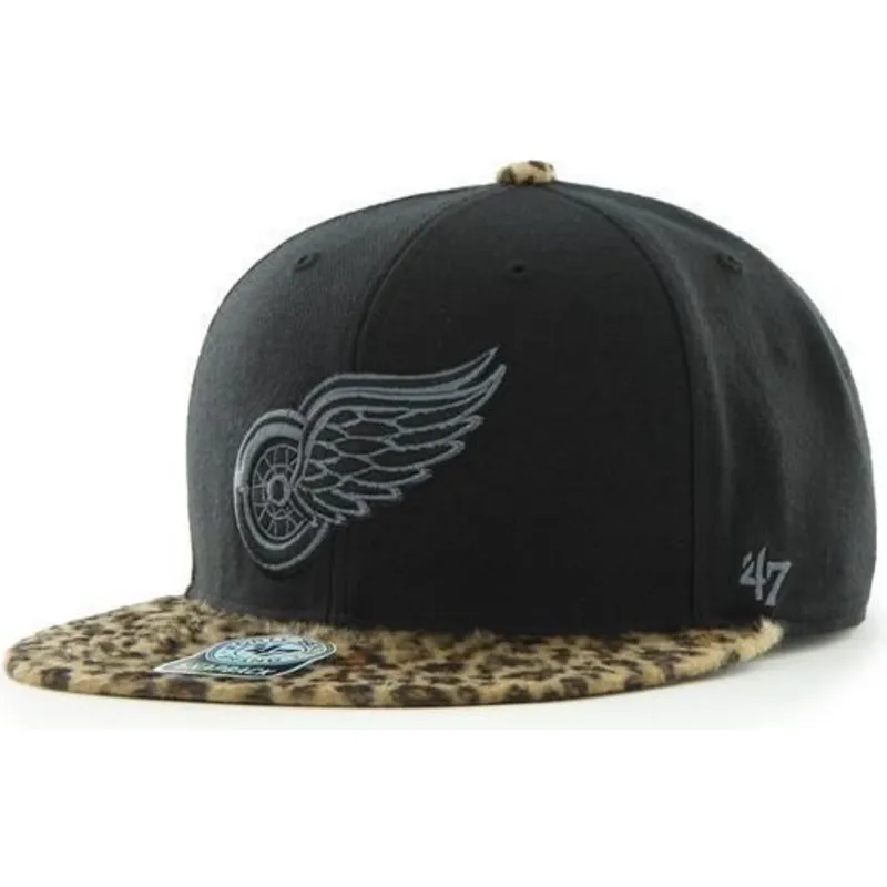 czapki-plana-czarny-snapback-detroit-red-wings-nhl-47-brand czapki-plana-czarny-snapback-detroit-red-wings-nhl-47-brand