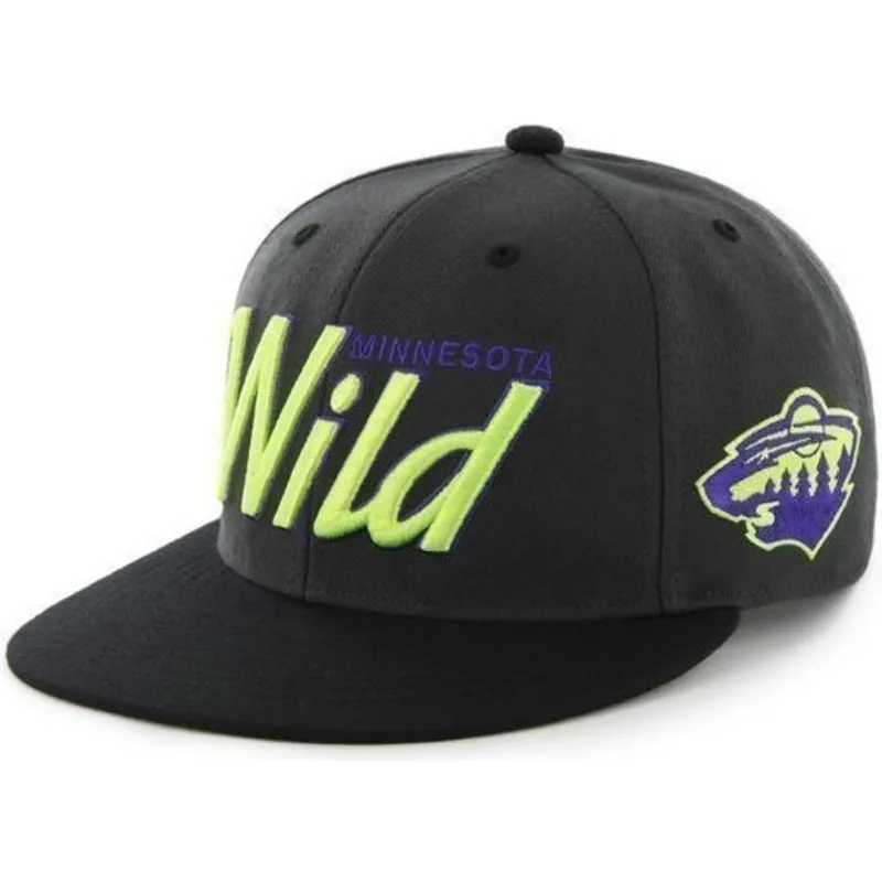 czapki-plana-czarny-snapback-de-letras-minnesota-wild-nhl-47-brand
