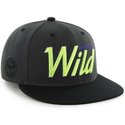 plaska-czapka-czarna-snapback-z-logo-litery-minnesota-wild-nhl-47-brand