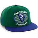 czapki-plana-zielony-snapback-vancouver-canucks-nhl-47-brand