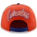 plaska-czapka-snapback-pomaranczowo-niebieska-new-york-islanders-nhl-od-47-brand