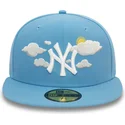 czapki-plana-niebieski-dopasowany-59fifty-cloud-new-york-yankees-mlb-new-era