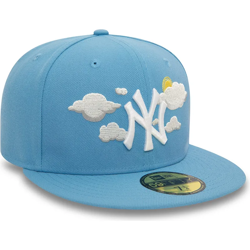 czapki-plana-niebieski-dopasowany-59fifty-cloud-new-york-yankees-mlb-new-era