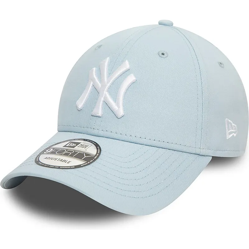 regulowana-jasnoniebieska-czapka-z-zakrzywionym-daszkiem-9forty-league-essential-new-york-yankees-mlb-od-new-era