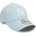 regulowana-jasnoniebieska-czapka-z-zakrzywionym-daszkiem-9forty-league-essential-new-york-yankees-mlb-od-new-era