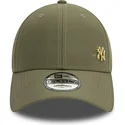 czapki-curva-zielony-tasma-regulowana-dorado-9forty-flawless-new-york-yankees-mlb-new-era