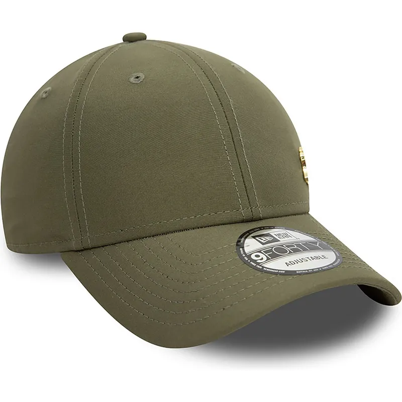 czapki-curva-zielony-tasma-regulowana-dorado-9forty-flawless-new-york-yankees-mlb-new-era