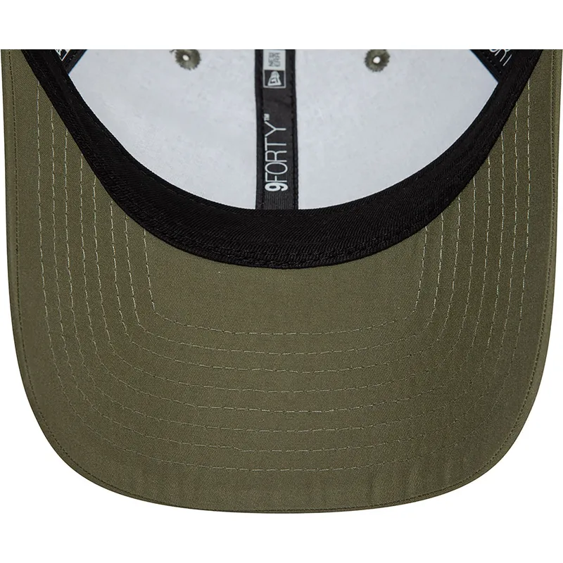 czapki-curva-zielony-tasma-regulowana-dorado-9forty-flawless-new-york-yankees-mlb-new-era