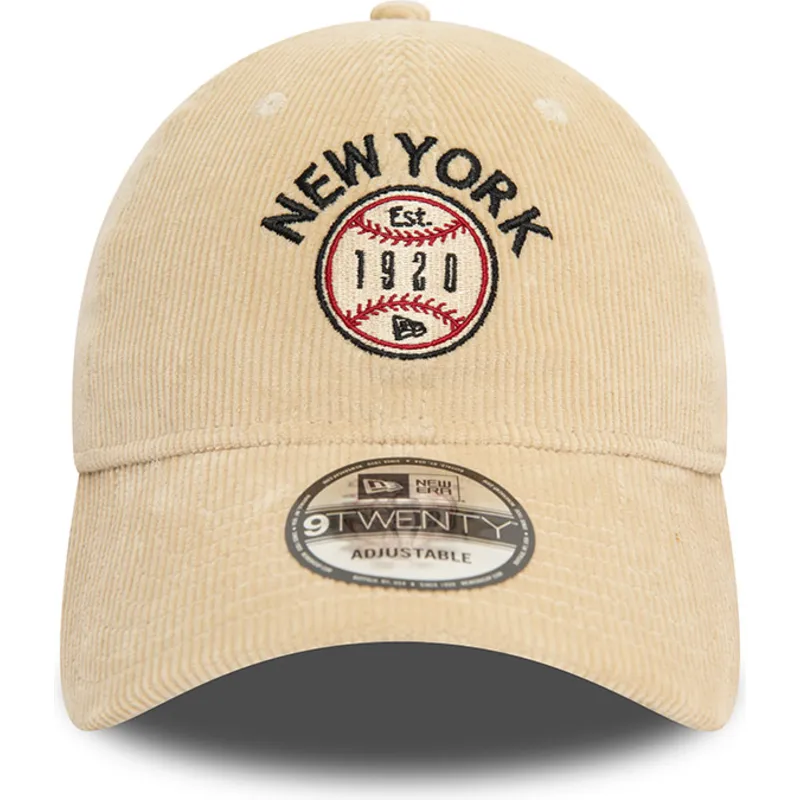 czapki-curva-bezowy-tasma-regulowana-the-empire-state-9twenty-cord-new-york-ciudades-y-playas-new-era