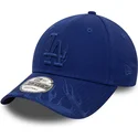 czapki-curva-niebieski-tasma-regulowana-9forty-flame-los-angeles-dodgers-mlb-new-era