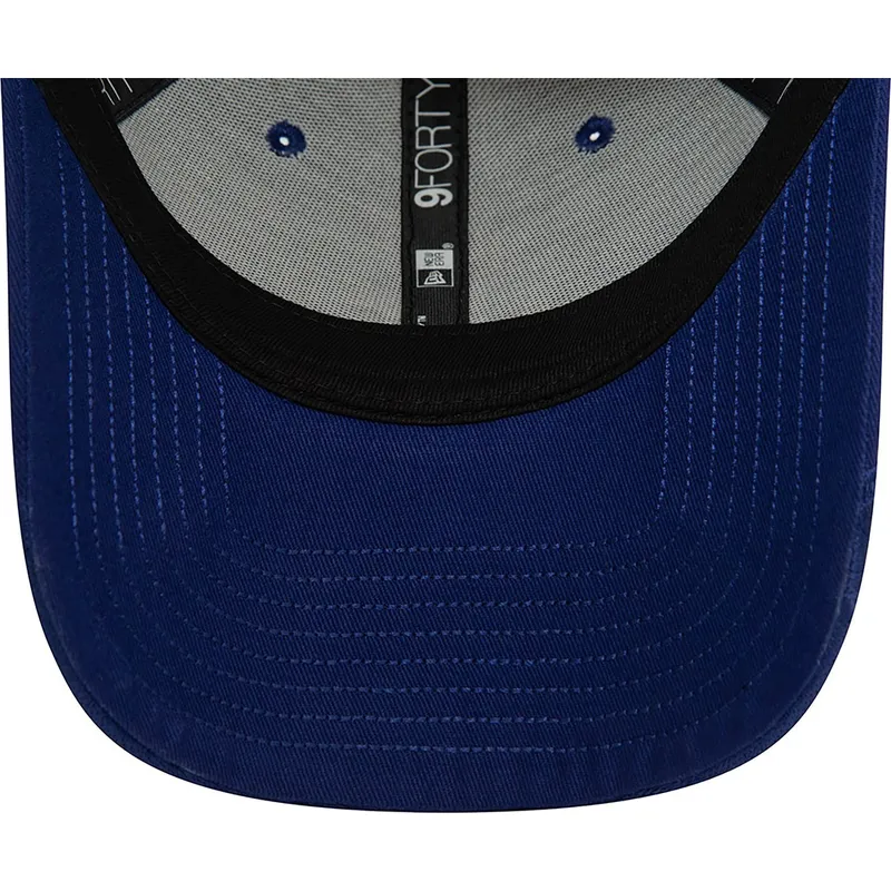 czapki-curva-niebieski-tasma-regulowana-9forty-flame-los-angeles-dodgers-mlb-new-era