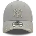 czapki-curva-szary-tasma-regulowana-9forty-flame-new-york-yankees-mlb-new-era