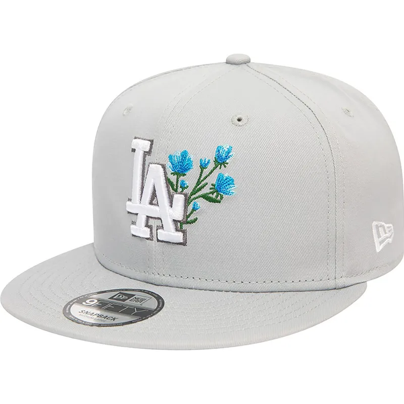 czapki-plana-szary-snapback-9fifty-seasonal-flower-los-angeles-dodgers-mlb-new-era