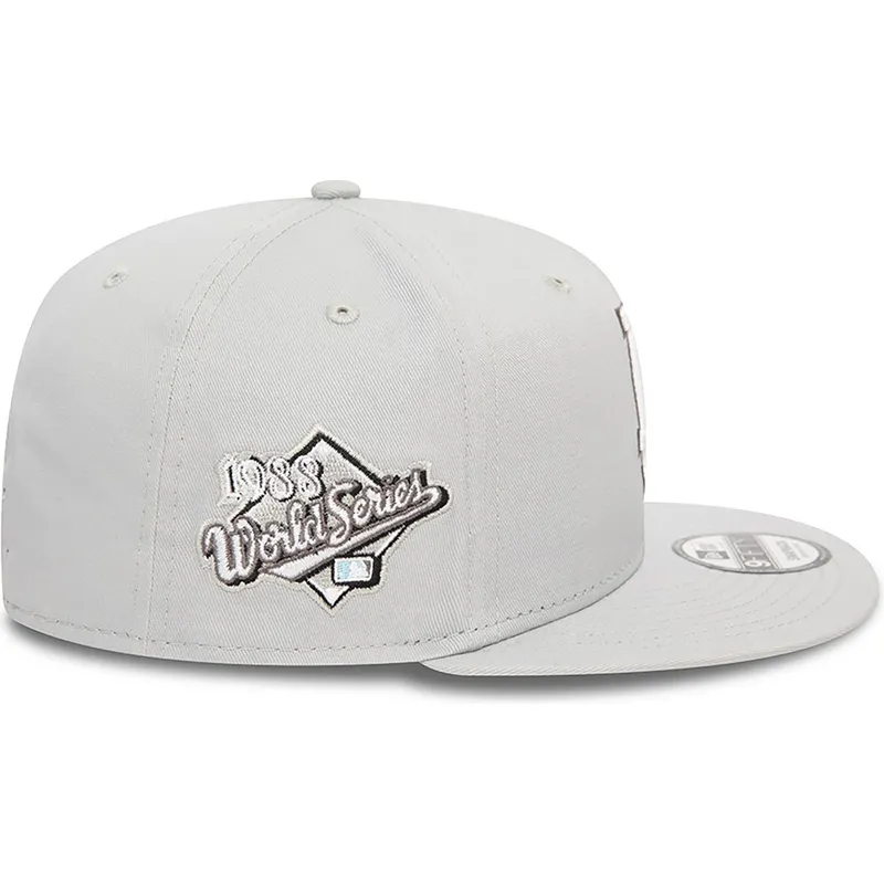 czapki-plana-szary-snapback-9fifty-seasonal-flower-los-angeles-dodgers-mlb-new-era